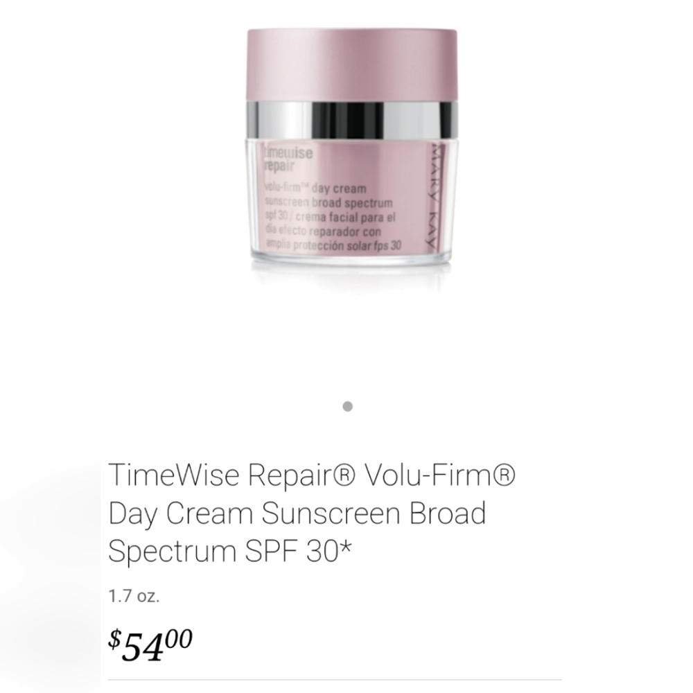 Mary Kay Volu-Firm Day Cream